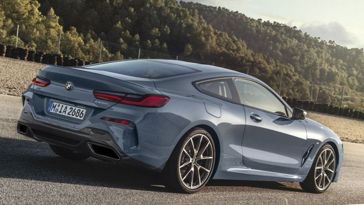 BMW Serie 8 coupe arrière
